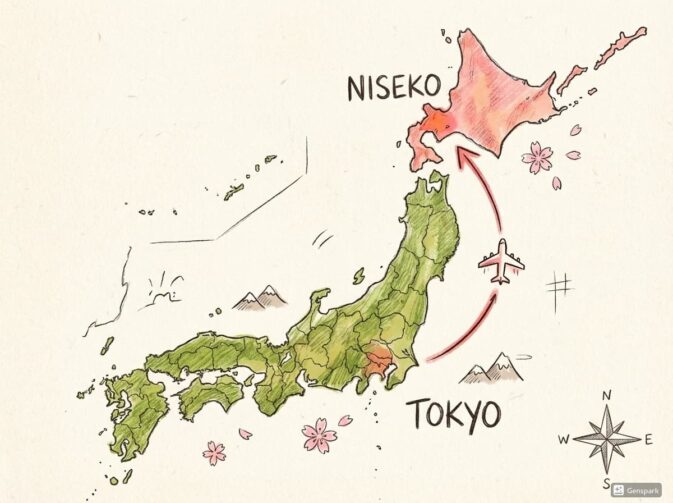 東京からニセコ　行き方のアイキャッチ